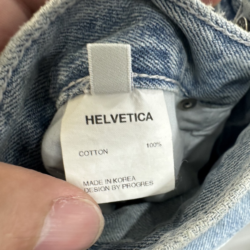 HELVETICA韓國直郵㊣女裝新款熱賣人氣25秋冬休閑時尚牛仔褲HELVETICA牛仔褲