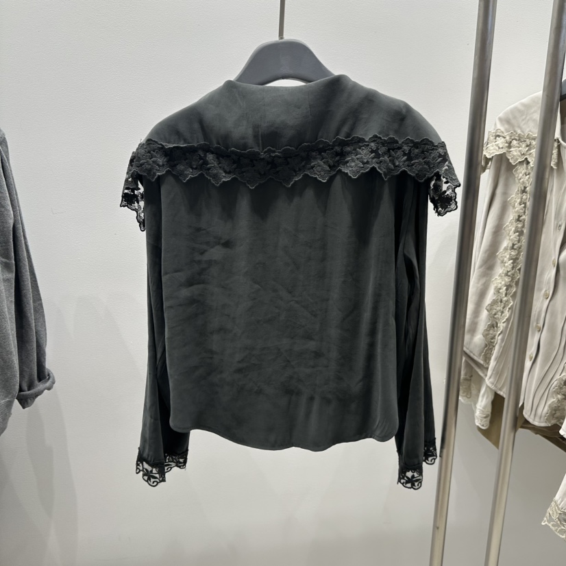 TARABY MOTION韓國代購㊣女裝新款推薦職業真品襯衫蕾絲衫TARABY MOTION襯衫/蕾絲衫