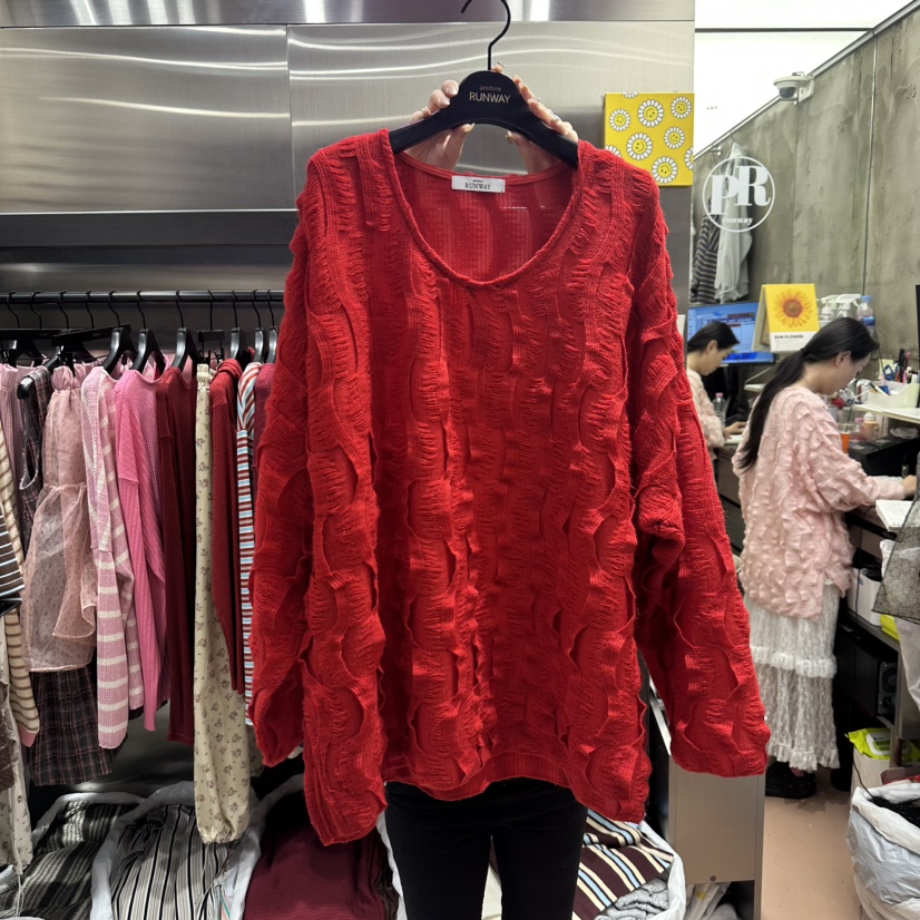 RUNWAY-런웨이韓國代購㊣女士新款25秋冬真品推薦熱賣針織衫RUNWAY針織衫圖色4
