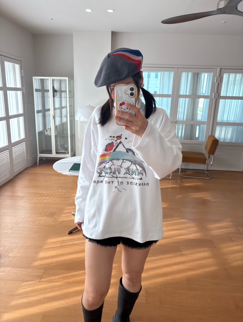 PLATFORM-L東大門㊣實拍女裝新款25秋冬熱賣休閑推薦長袖T恤PLATFORM長袖T恤