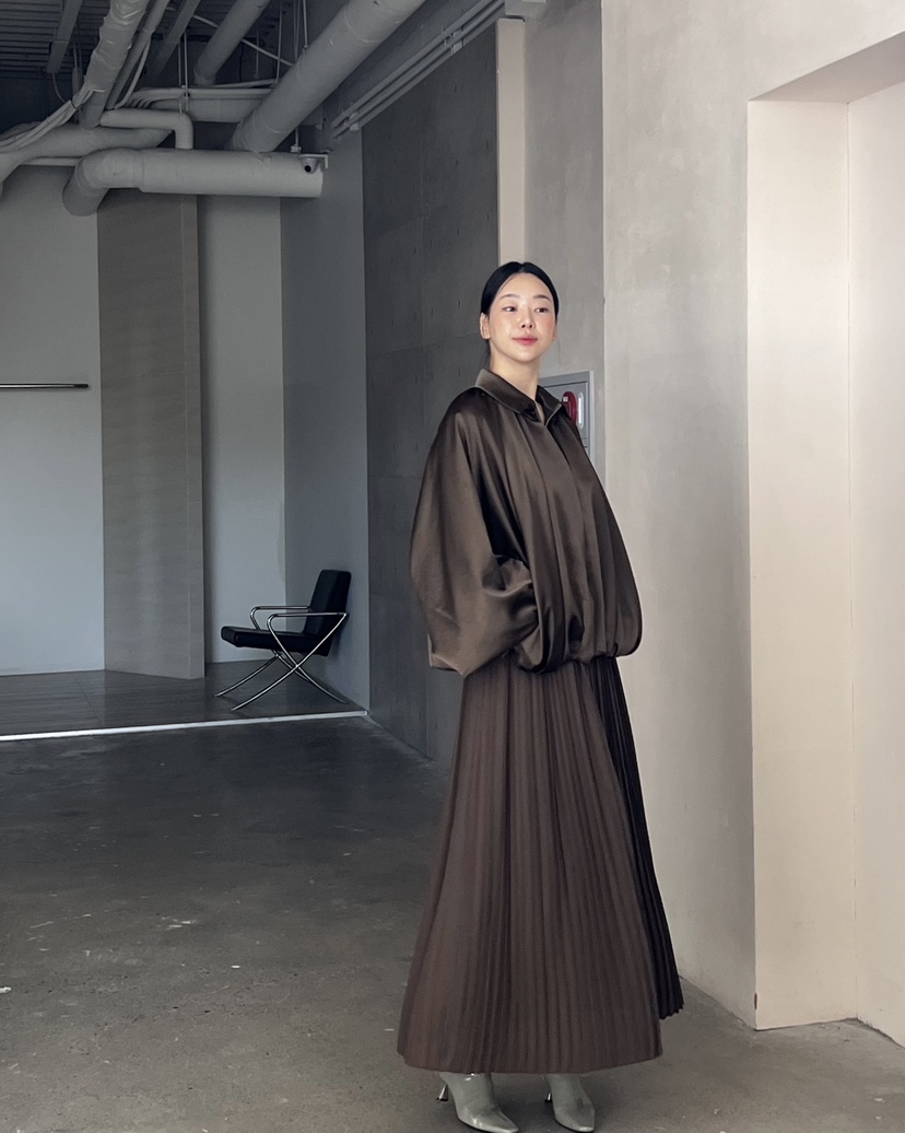 VERNI韓國代購㊣女士新品推薦時尚職業真品熱賣人氣休閑長裙VERNI長裙
