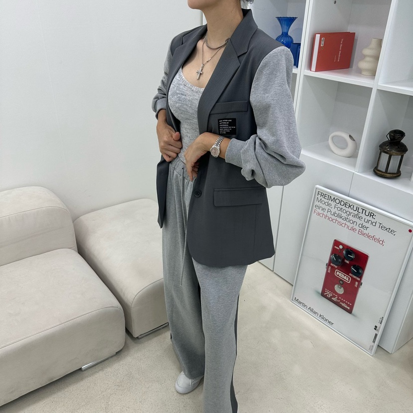 SOUIT東大門㊣直郵女裝新款25秋冬休閑職業人氣推薦真品夾克SOUIT by mabel-L夾克