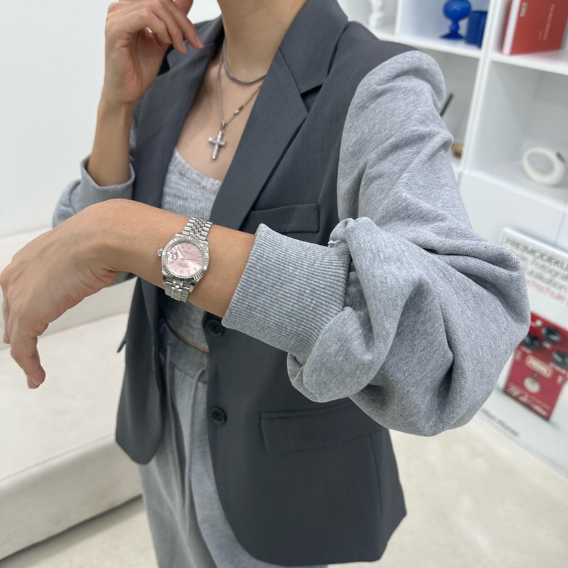 SOUIT東大門㊣直郵女裝新款25秋冬休閑職業人氣推薦真品夾克SOUIT by mabel-L夾克