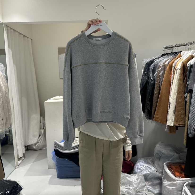 LORING RE I東大門㊣實拍女士新品職業休閑真品時尚25秋冬衛衣LORING RE-I/BARE衛衣