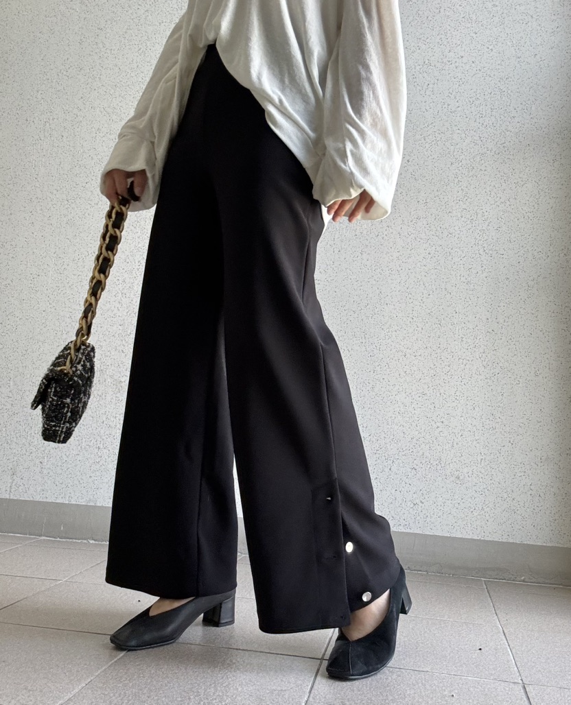 I BLLE韓國直郵㊣女士新品真品25秋冬休閑推薦時尚熱賣休閑褲I BLLE休閑褲