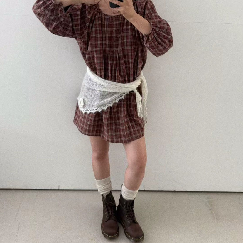 OLI SEOUL韓國直郵㊣女裝新款推薦職業25秋冬休閑真品連衣裙OLI SEOUL連衣裙