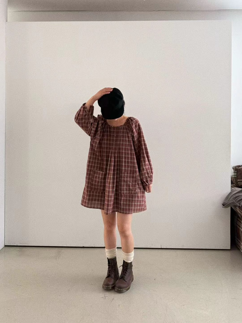 OLI SEOUL韓國直郵㊣女裝新款推薦職業25秋冬休閑真品連衣裙OLI SEOUL連衣裙