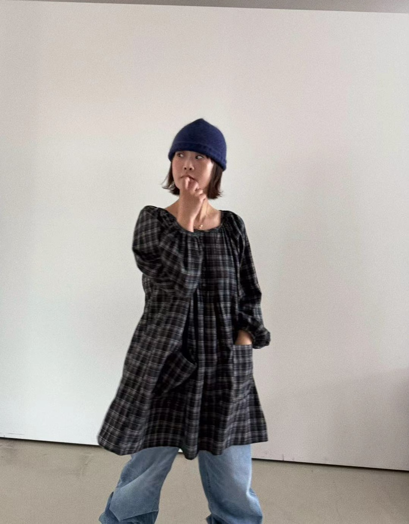 OLI SEOUL韓國直郵㊣女裝新款推薦職業25秋冬休閑真品連衣裙OLI SEOUL連衣裙