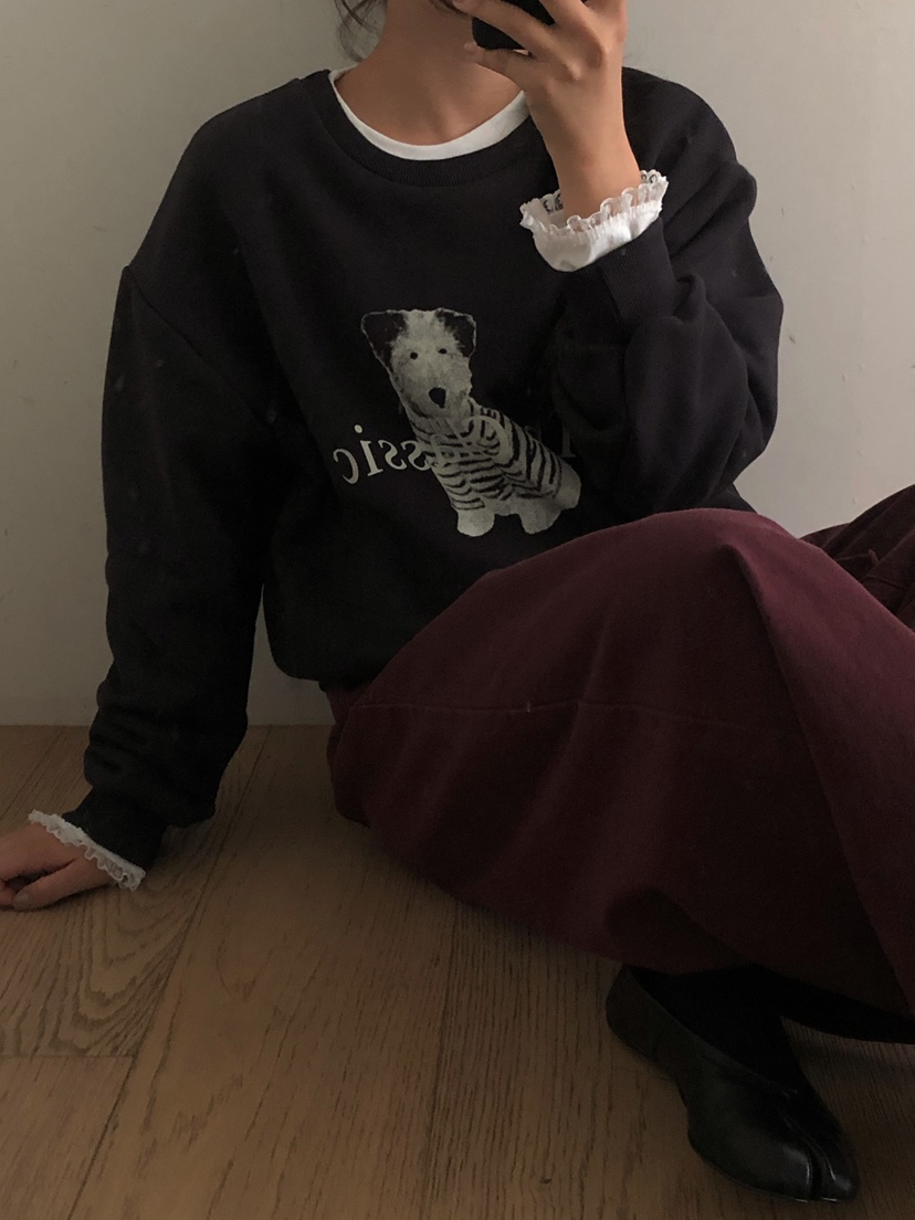 ONDO-P東大門㊣實拍女士新品人氣時尚25秋冬推薦衛衣兩面可穿ONDO-P衛衣