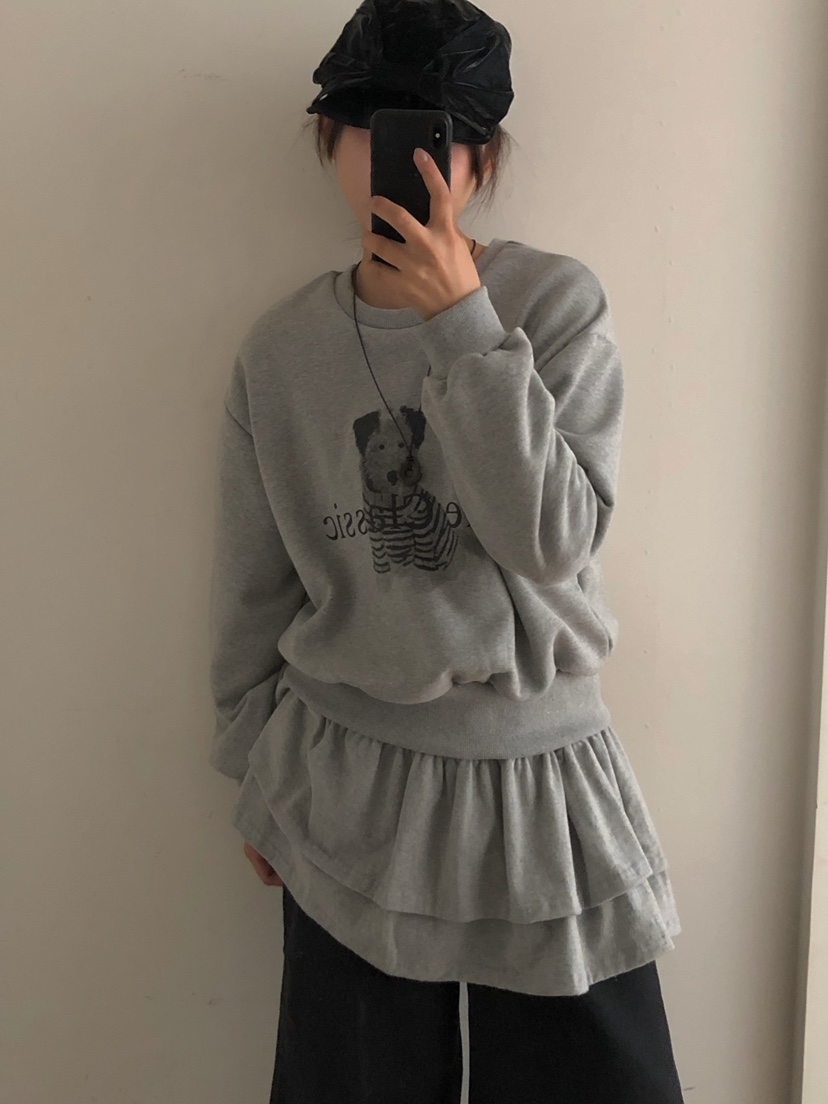 ONDO-P東大門㊣實拍女士新品人氣時尚25秋冬推薦衛衣兩面可穿ONDO-P衛衣