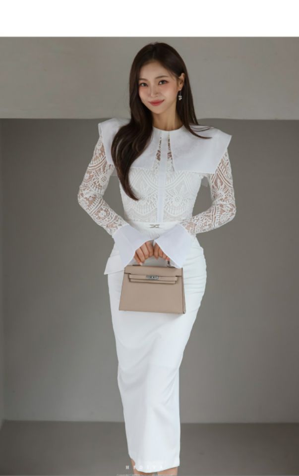 HIGH HEELS韓國直郵㊣女士新款時尚職業真品熱賣襯衫蕾絲衫HIGH HEELS襯衫/蕾絲衫