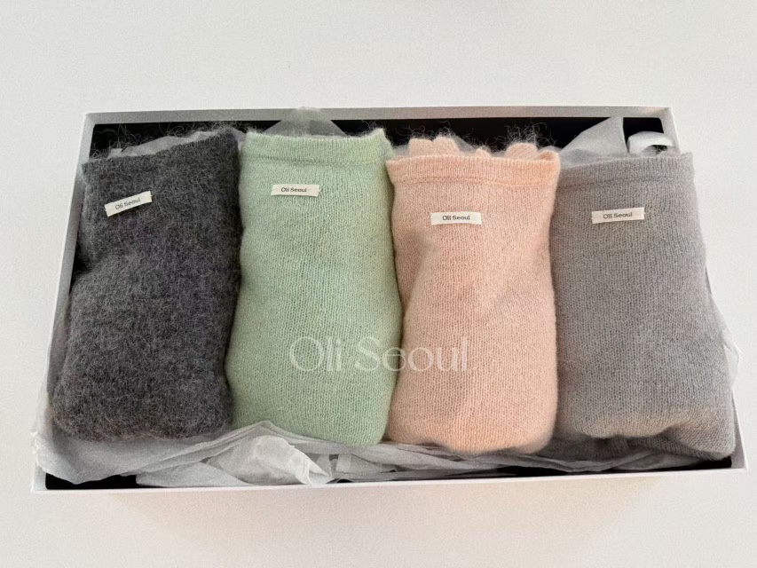 OLI SEOUL東大門㊣直郵女士新品25秋冬職業真品針織衫馬海毛OLI SEOUL針織衫