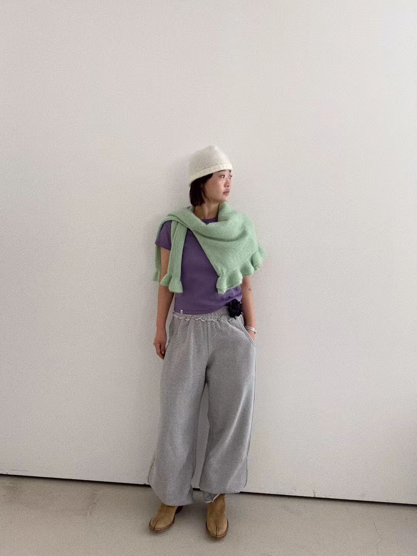 OLI SEOUL東大門㊣直郵女士新品25秋冬職業真品針織衫馬海毛OLI SEOUL針織衫
