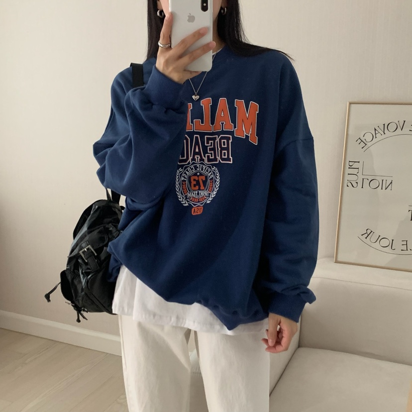 HELLO JINI東大門㊣直郵女士新款時尚推薦職業真品休閑衛衣HELLO JINI衛衣
