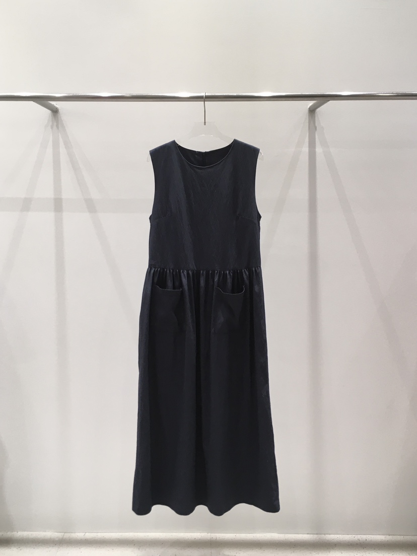 HEUMUTA東大門㊣直郵女士新品真品推薦時尚休閑25秋冬連衣裙口袋HEUMUTA連衣裙圖色2