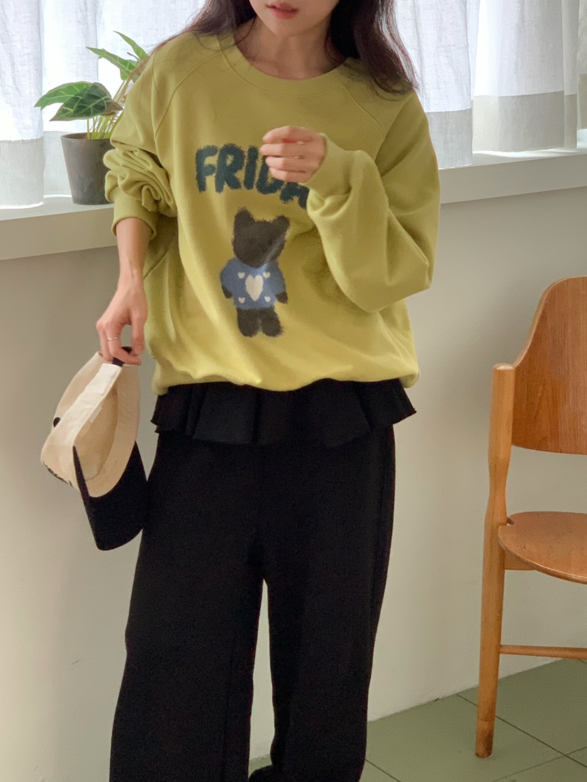 BEFORE SUNRISE韓國代購㊣女裝新款真品人氣推薦時尚25秋冬衛衣BEFORE SUNRISE衛衣