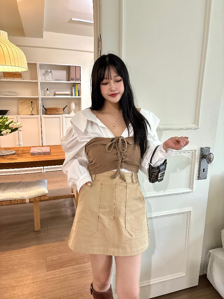 mars韓國代購㊣女士新品時尚職業真品熱賣吊帶背心不含內搭mars吊帶/背心
