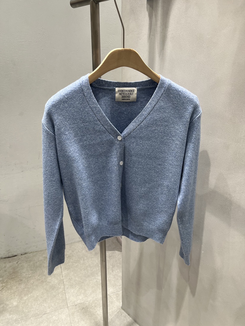 EVERCOMMERCE METICULOUSLY DESIGNED東大門㊣代購女裝新款推薦針織衫羊毛開衫EVERCOMMERCE針織衫圖色5