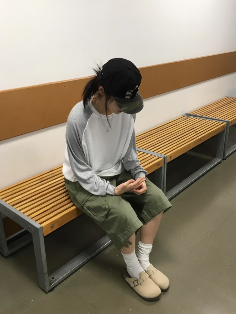 FOREVER YONG韓國代購㊣女裝新款推薦熱賣職業時尚長袖T恤FOREVER YONG長袖T恤
