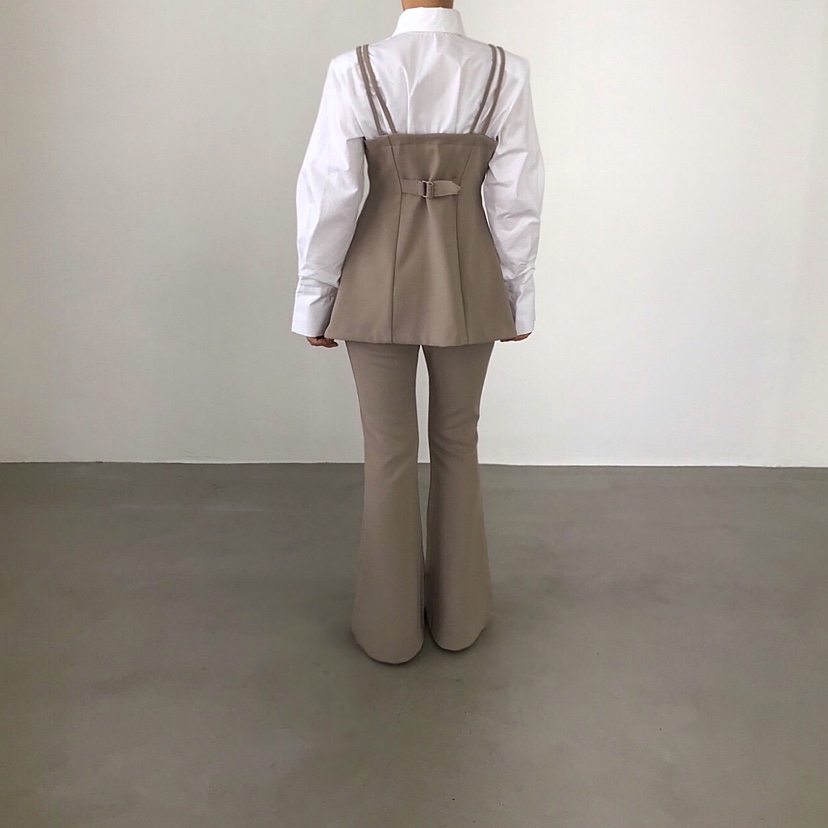 2TWO MOON韓國代購㊣女裝新款休閑推薦真品25秋冬時尚馬甲2TWO MOON馬甲