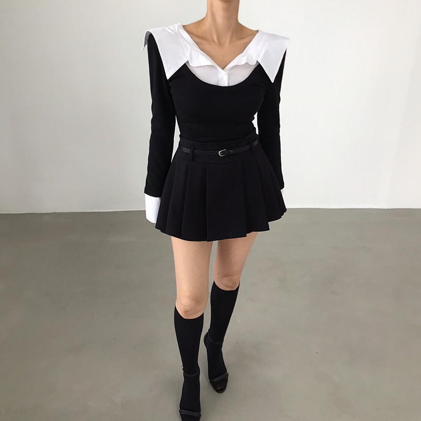 2TWO MOON東大門㊣實拍女裝新品熱賣真品人氣25秋冬襯衫蕾絲衫2TWO MOON襯衫/蕾絲衫