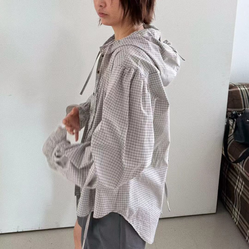 OLI SEOUL東大門㊣代購女士新品25秋冬休閑推薦襯衫蕾絲衫OLI SEOUL襯衫/蕾絲衫