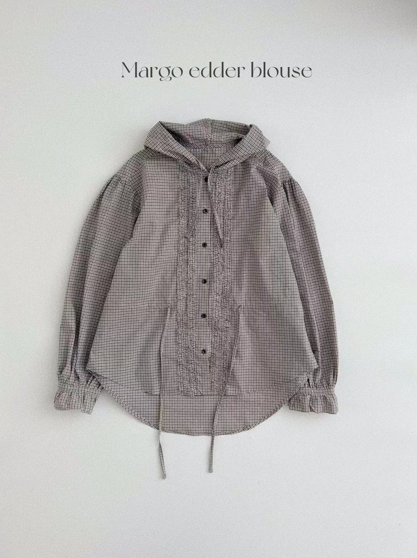 OLI SEOUL東大門㊣代購女士新品25秋冬休閑推薦襯衫蕾絲衫OLI SEOUL襯衫/蕾絲衫圖色3