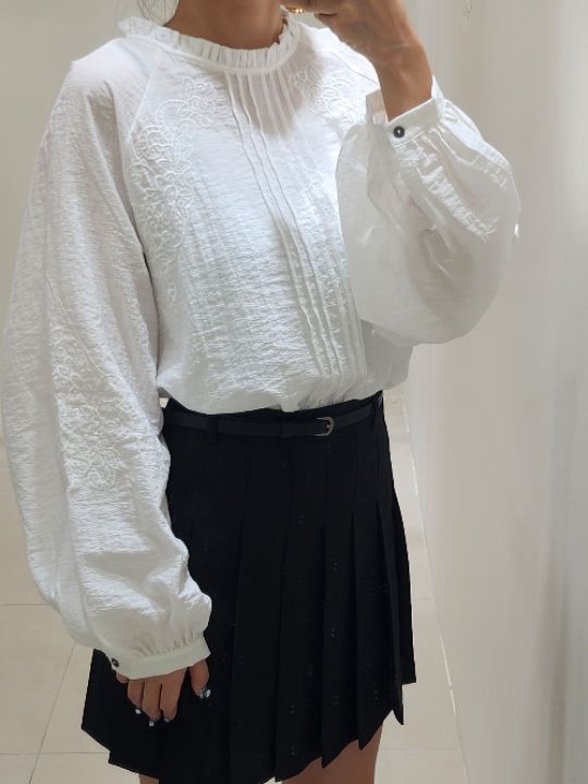 FEMME東大門㊣實拍女士新款人氣熱賣休閑職業襯衫蕾絲衫蕾絲FEMME襯衫/蕾絲衫