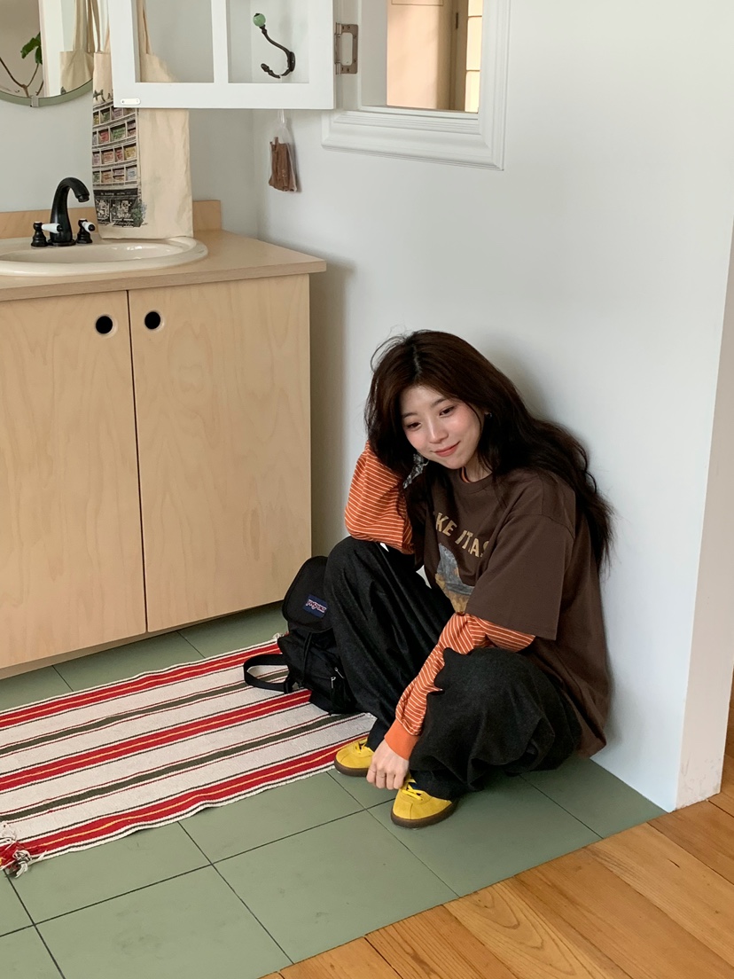 BEFORE SUNRISE東大門㊣直郵女士新品休閑熱賣職業25秋冬T恤BEFORE SUNRISET恤
