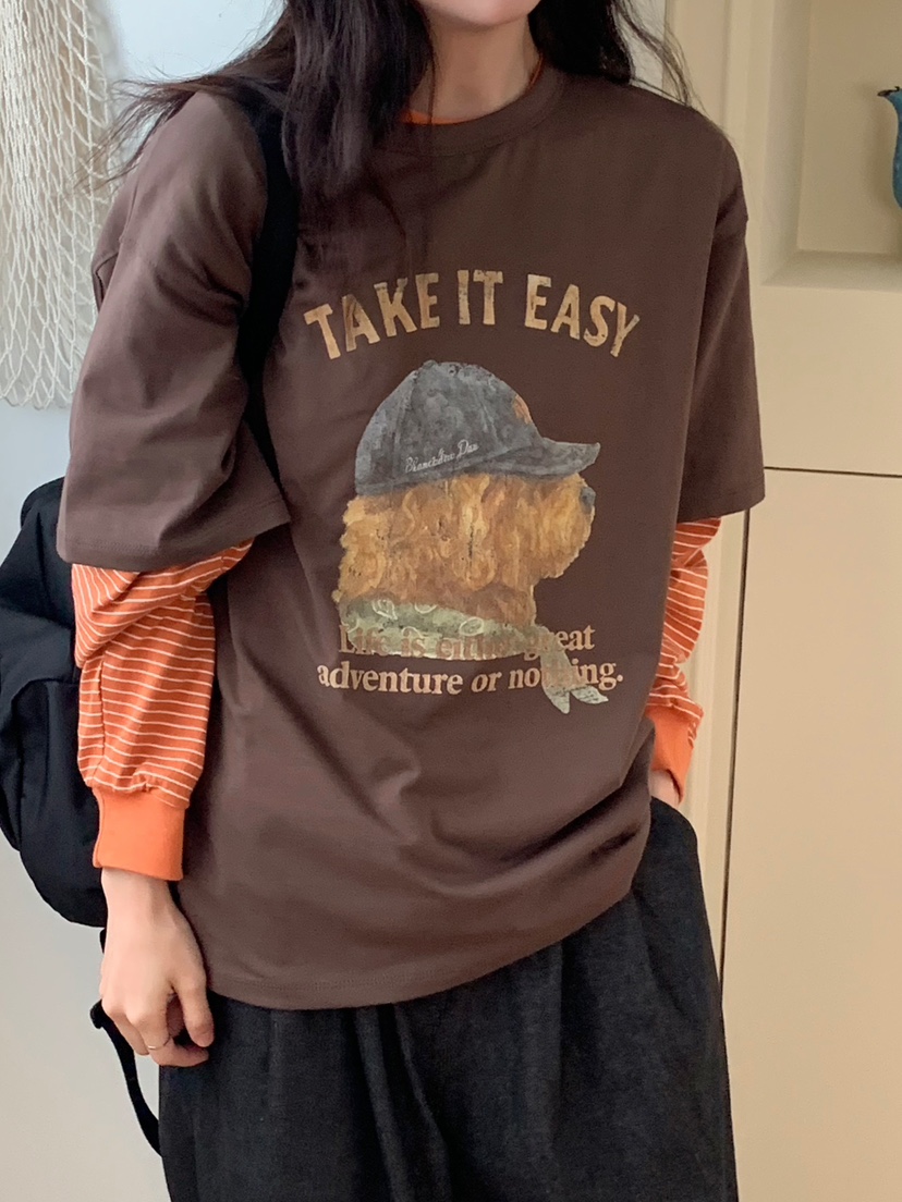 BEFORE SUNRISE東大門㊣直郵女士新品休閑熱賣職業25秋冬T恤BEFORE SUNRISET恤