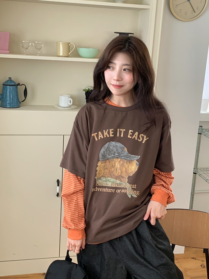 BEFORE SUNRISE東大門㊣直郵女士新品休閑熱賣職業25秋冬T恤BEFORE SUNRISET恤