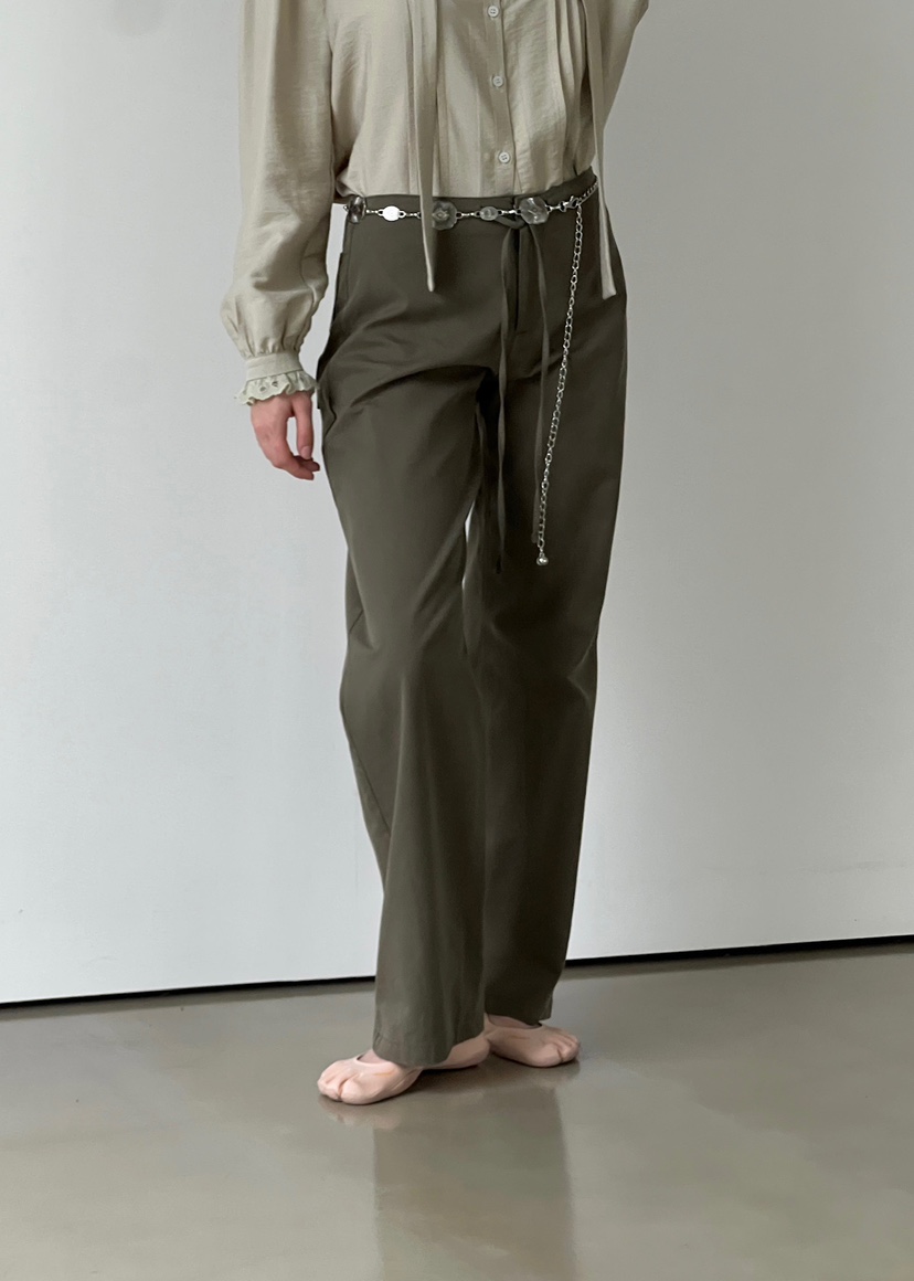 ANOTHER AVENUE東大門㊣實拍女士新品人氣25秋冬職業休閑褲ANOTHER AVENUE休閑褲