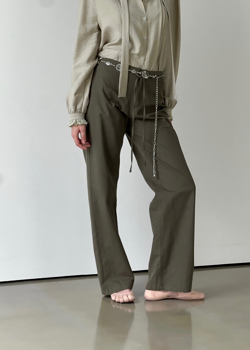ANOTHER AVENUE東大門㊣實拍女士新品人氣25秋冬職業休閑褲ANOTHER AVENUE休閑褲