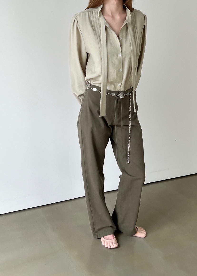 ANOTHER AVENUE東大門㊣實拍女士新品人氣25秋冬職業休閑褲ANOTHER AVENUE休閑褲