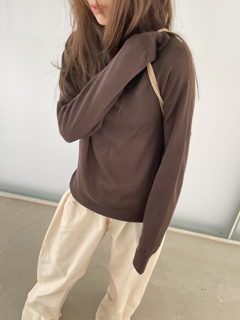 WATER/RIVER東大門㊣實拍女士新款職業推薦休閑針織衫羊毛WATER/RIVER針織衫