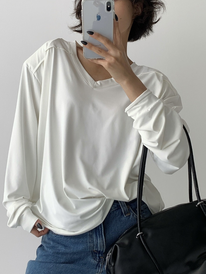 CELEBRITY-A東大門㊣直郵女士新品休閑人氣真品職業長袖T恤CELEBRITY-A長袖T恤