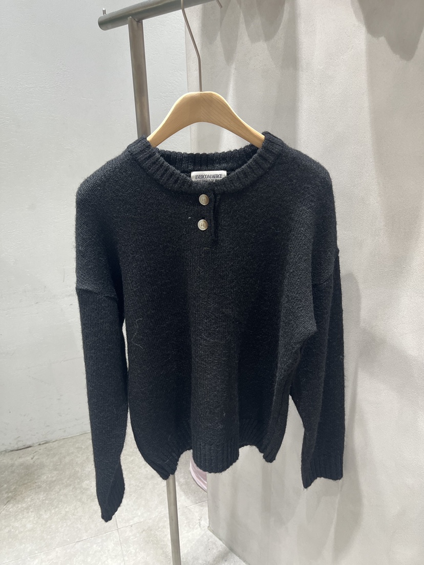 EVERCOMMERCE METICULOUSLY DESIGNED韓國直郵㊣女士新品時尚針織衫EVERCOMMERCE針織衫圖色3