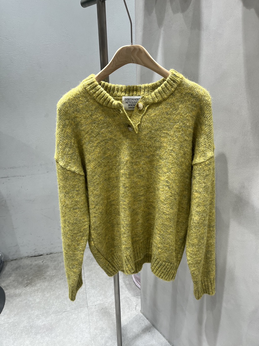 EVERCOMMERCE METICULOUSLY DESIGNED韓國直郵㊣女士新品時尚針織衫EVERCOMMERCE針織衫圖色4
