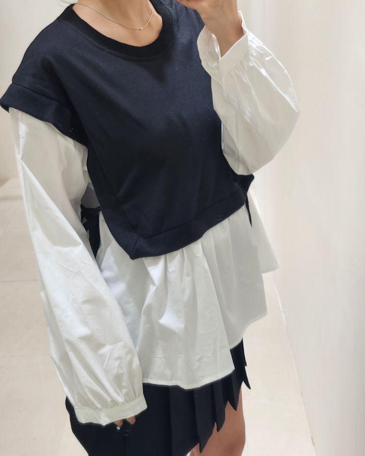 FEMME東大門㊣實拍女士新款真品推薦時尚25秋冬長袖T恤套裝寬松FEMME長袖T恤