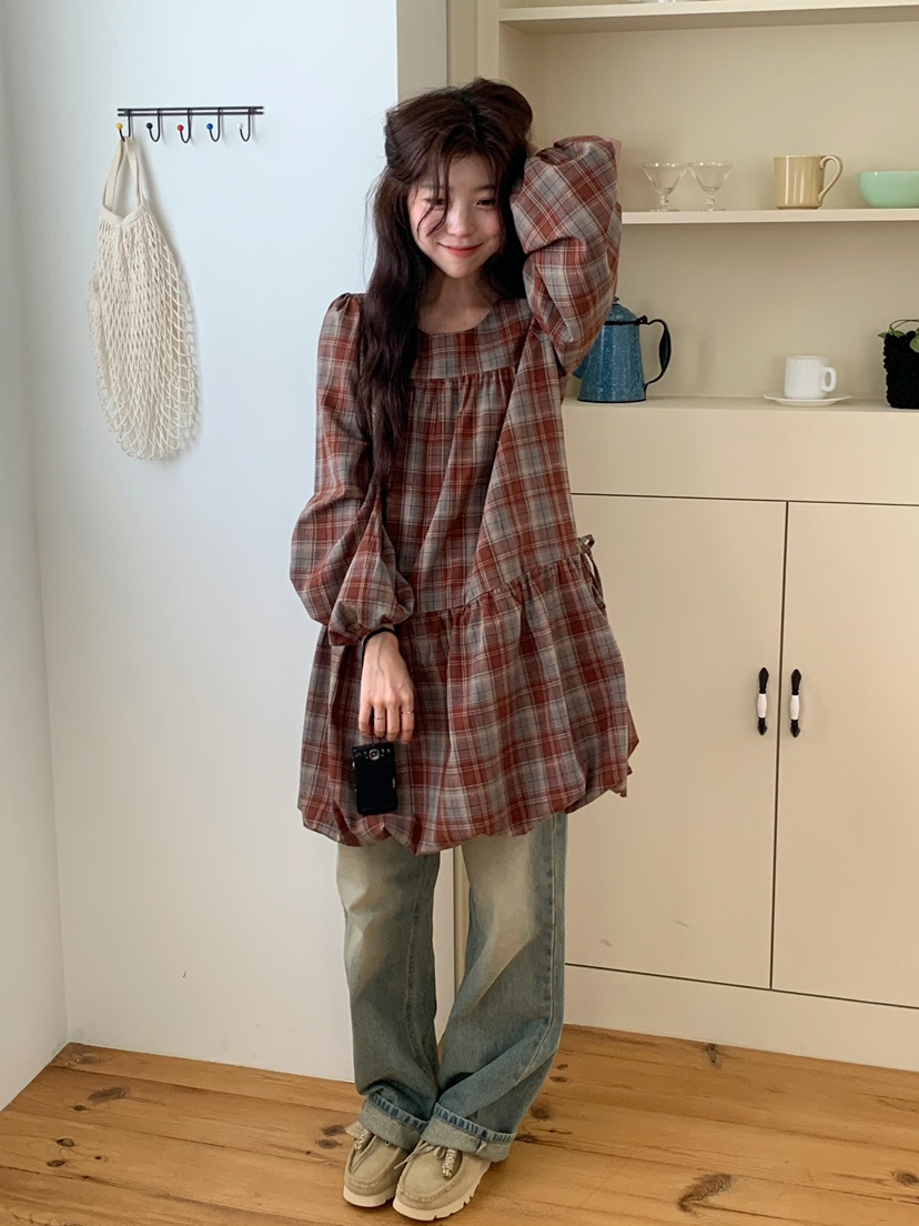 BEFORE SUNRISE東大門㊣直郵女士新款熱賣推薦休閑25秋冬連衣裙BEFORE SUNRISE連衣裙