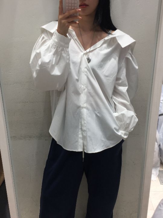 mars東大門㊣實拍女士新品人氣職業休閑25秋冬時尚襯衫蕾絲衫mars襯衫/蕾絲衫