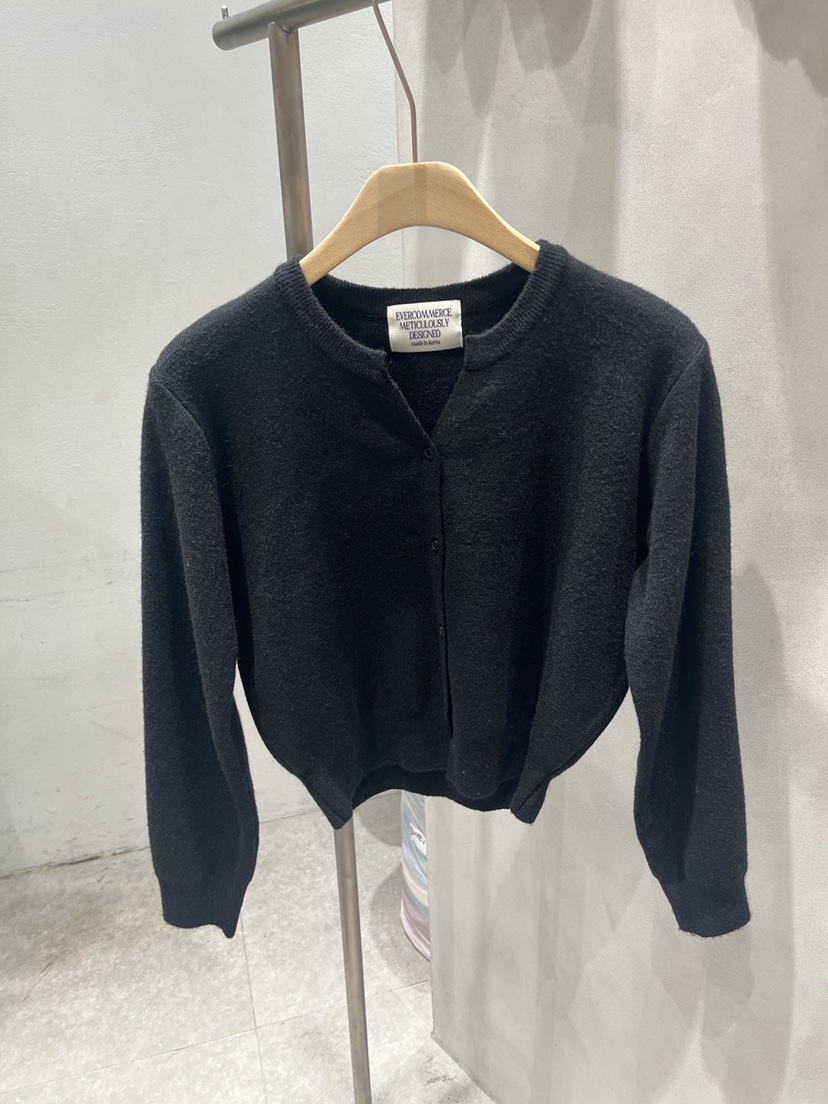 EVERCOMMERCE METICULOUSLY DESIGNED韓國直郵㊣女士新品推薦針織衫羊毛開衫EVERCOMMERCE針織衫圖色7