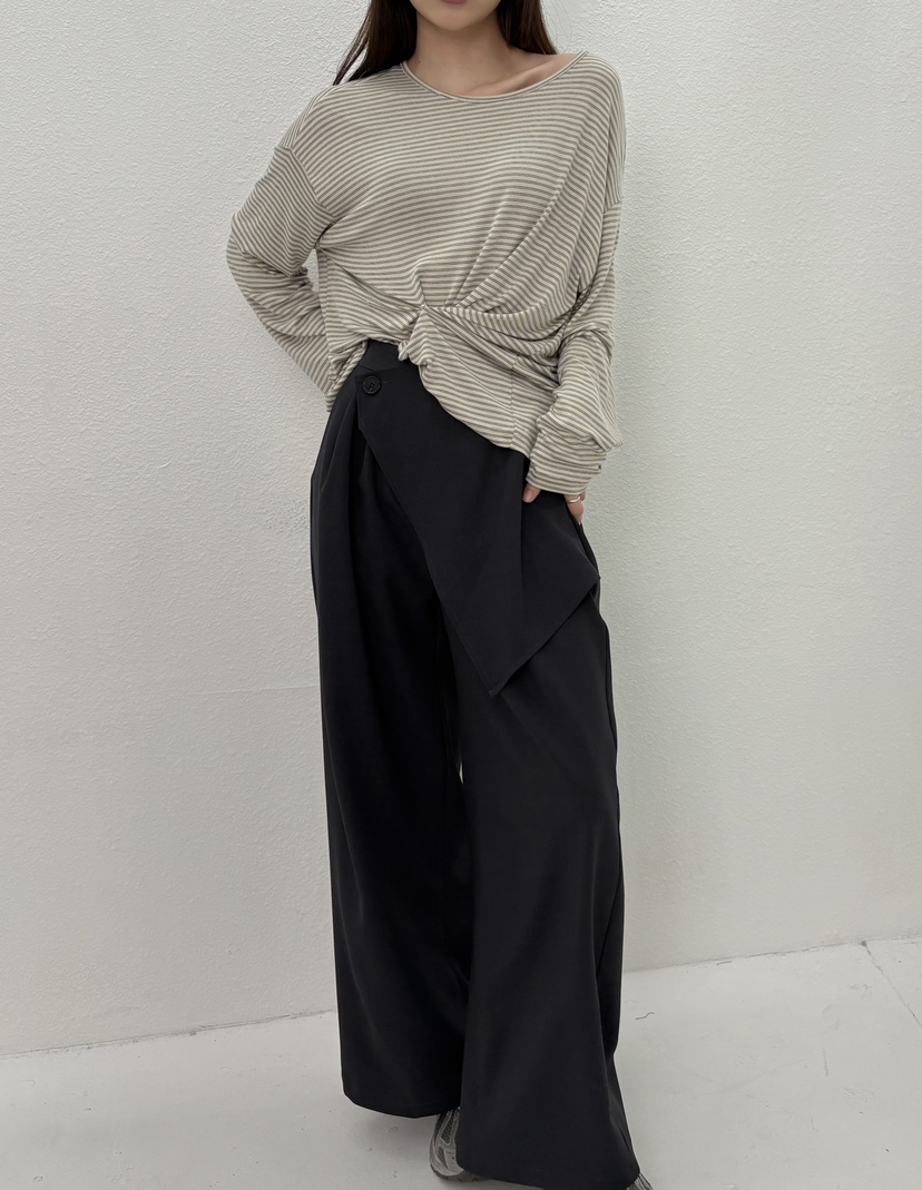 JMIND韓國直郵㊣女士新款休閑職業人氣25秋冬時尚推薦休閑褲JMIND休閑褲圖色3