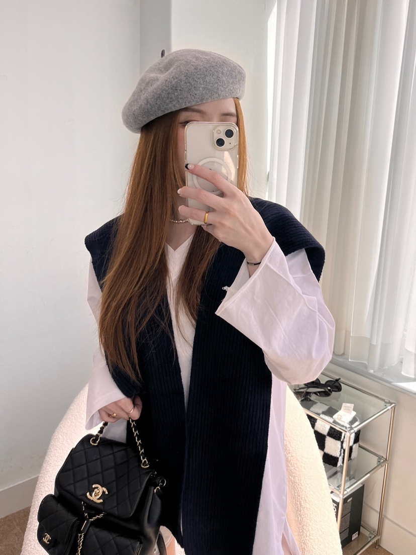 NICEALICE東大門㊣直郵女裝新款推薦休閑人氣真品帽子羊毛貝雷NICEALICE帽子