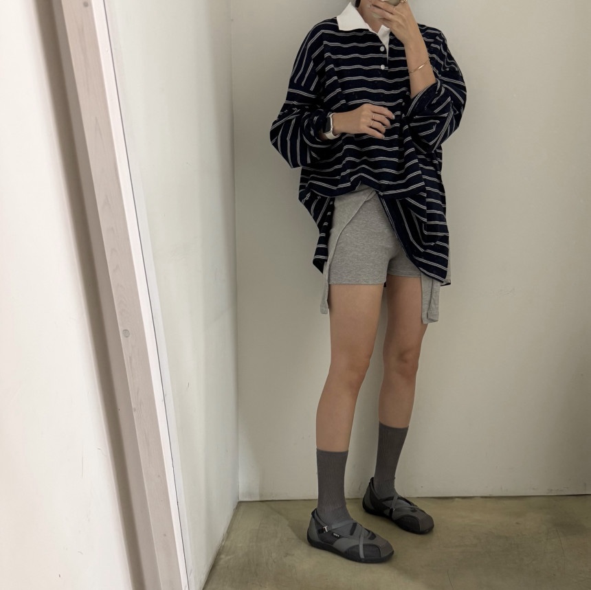 EOMPIT東大門㊣實拍女士新款人氣25秋冬推薦休閑打底褲鯊魚褲EOMPIT打底褲/鯊魚褲