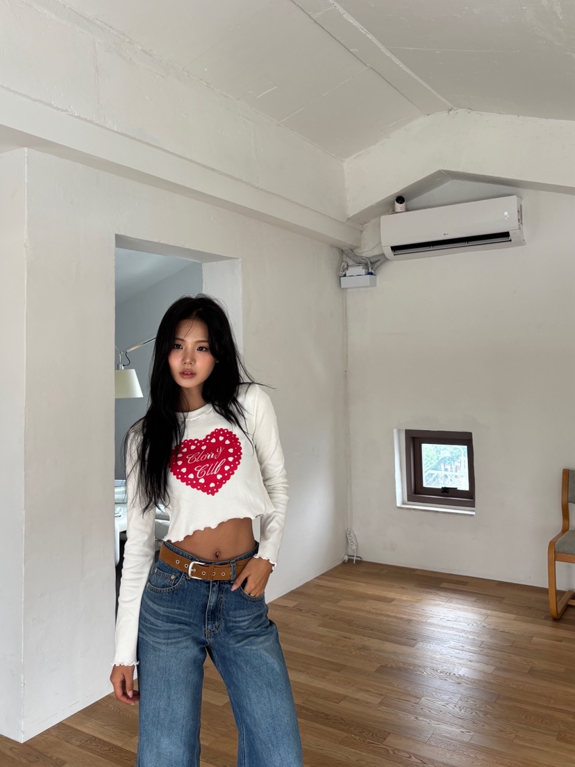 FOUREIGHT韓國直郵㊣女裝新品職業人氣休閑真品25秋冬長袖T恤FOUR EIGHT長袖T恤