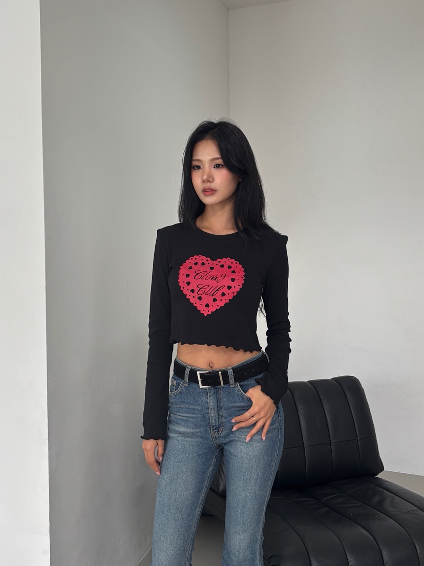 FOUREIGHT韓國直郵㊣女裝新品職業人氣休閑真品25秋冬長袖T恤FOUR EIGHT長袖T恤