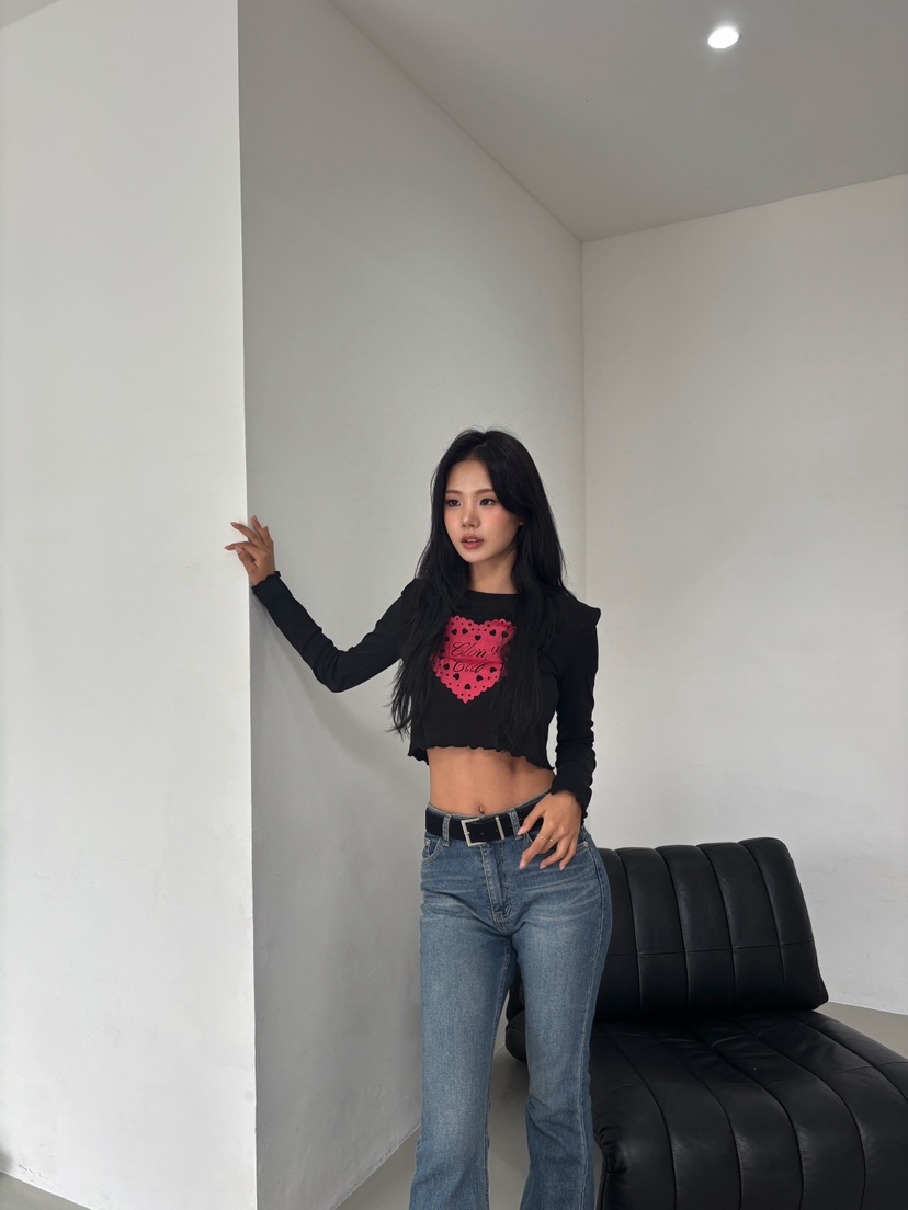 FOUREIGHT韓國直郵㊣女裝新品職業人氣休閑真品25秋冬長袖T恤FOUR EIGHT長袖T恤