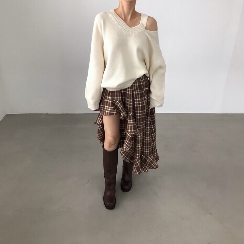 2TWO MOON韓國直郵㊣女士新品推薦休閑職業熱賣25秋冬長裙2TWO MOON長裙