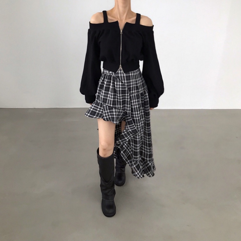 2TWO MOON韓國直郵㊣女士新品推薦休閑職業熱賣25秋冬長裙2TWO MOON長裙